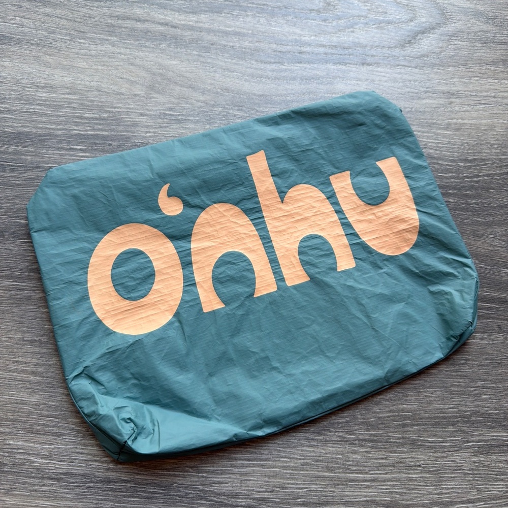 Aloha Collection Small Pouch, O’ahu Bubble, tangerine/tide - Picture 5 of 5